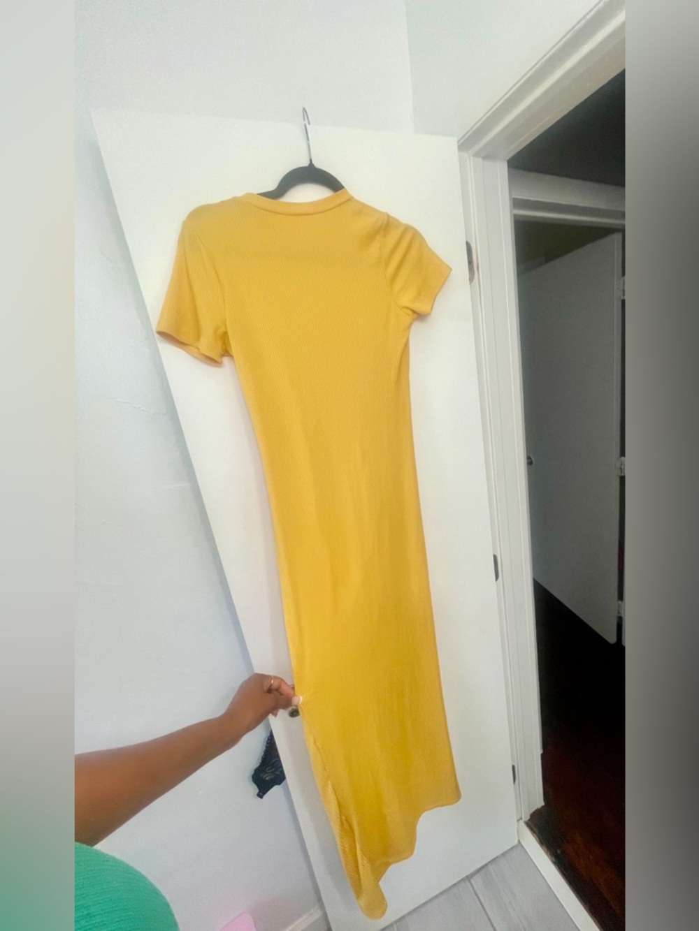 Yellow Dress with slit